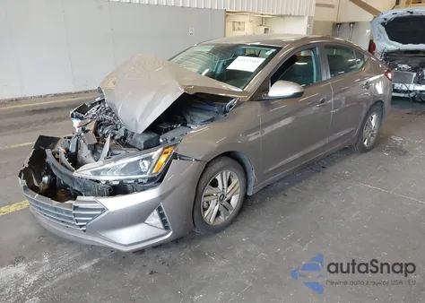 2020 Hyundai Elantra Sel из США, поврежденный, VIN KMHD84LFXLU099324